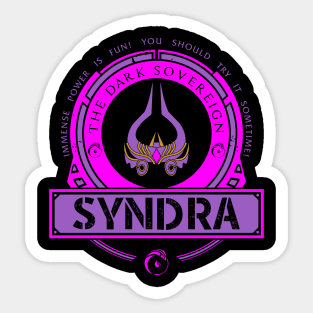 SYNDRA - LIMITED EDITION Sticker